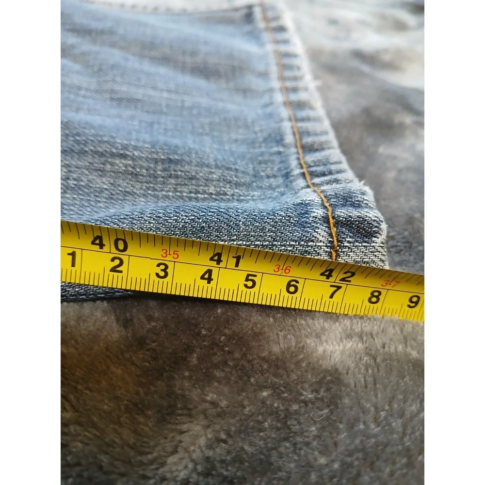 Levi's 505 Jeans 34x34 Regular Straight Leg Men's Blue‎ Denim Pants